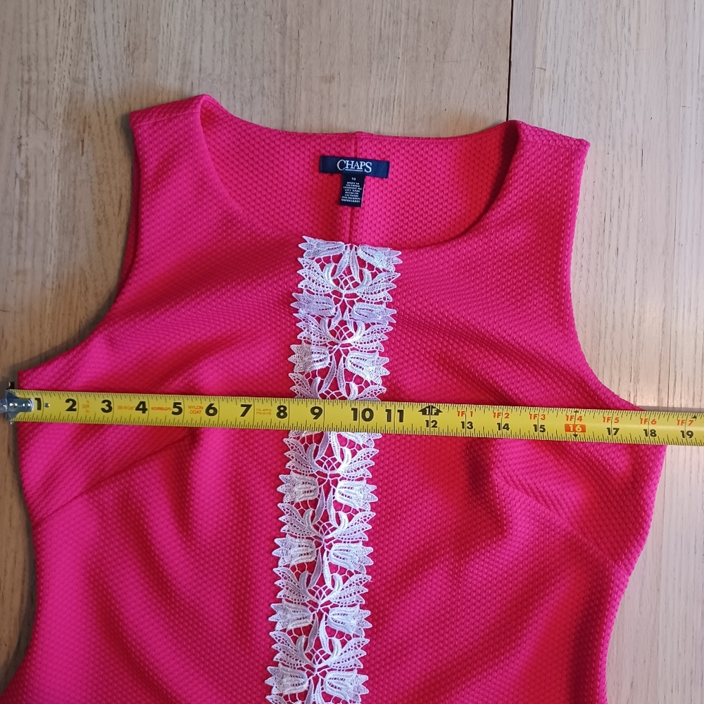 CHAPS BY RALPH LAUREN SHEATH DRESS SIZE 10 - Picture 10 of 13